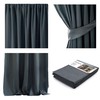 AmeliaHome Užuolaida 140×270 cm blackout tamsiai pilka AH