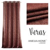 Užuolaida Veras AmeliaHome 140 × 250 cm, vyno spalvos