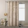 Naktinė užuolaida su žiedais AmeliaHome VELVET 140X245 cm, 1 vnt., spalva: kreminė