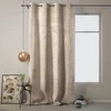 Naktinė užuolaida su žiedais AmeliaHome VELVET 140X270 cm, 1 vnt., spalva: kreminė