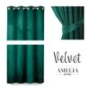 AmeliaHome Užuolaida aksominė tamsiai žalia 140×245 AH