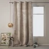 Naktinė užuolaida su žiedais AmeliaHome VELVET 140X270 cm, 1 vnt., spalva: smėlio
