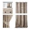 Naktinė užuolaida su žiedais AmeliaHome VELVET 140X270 cm, 1 vnt., spalva: smėlio
