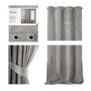 Naktinė užuolaida su žiedais AmeliaHome VELVET 140X270 cm, 1 vnt., spalva: sidabro