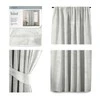 Naktinė užuolaida AmeliaHome VELVET 140X245 cm, 1 vnt., juosta/kabliukai, spalva: balta