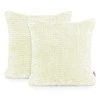 AmeliaHome Dekoratyvinis pagalvės užvalkalas baltas AH BATI 45×45 cm (2 vnt.)