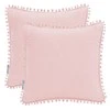 AmeliaHome Pagalvės užvalkalas 45 × 45 cm, pudros rožinės spalvos AH