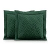 AmeliaHome Pagalvės užvalkalas 45 × 45 cm AH BOTTLEGREEN