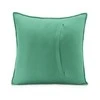 AmeliaHome Dekoratyvinis pagalvės užvalkalas 45 × 45 cm, žalios ir smaragdinės spalvos (2 vnt.) AH