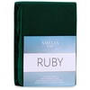 AmeliaHome Paklodė su guma 140–160x200+30 cm butelių žalia AH RUBY