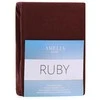 AmeliaHome Paklodė su guma 160–180x200+30 cm ruda AH RUBY