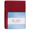 AmeliaHome Paklodė su guma 120–140x200+30 tamsiai raudona AH Ruby
