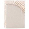 AmeliaHome Paklodė su guma 80–90x200+30 smėlio spalvos AH RUBY