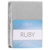 AmeliaHome Paklodė su guma 160–180×200+30 sidabrinė AH RUBY