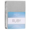 AmeliaHome Paklodė su guma 160–180×200+30 sidabrinė AH RUBY