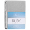 AmeliaHome Paklodė su guma 200–220x200+30 sidabrinė AH Ruby
