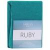 AmeliaHome Paklodė su guma 80–90×200+30 turkio spalvos AH Ruby