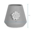 AmeliaHome GĖLĖS/AH/LUSITANO/Juodas/13X12