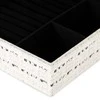 AmeliaHome JUWELRY BOX/AH/MASCA/CREM+Juodas/18X6,5