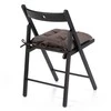 AmeliaHome Kėdės pagalvėlė 40×40 cm tamsiai ruda ALEKSA