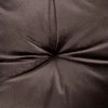 AmeliaHome Kėdės pagalvėlė 40×40 cm tamsiai ruda ALEKSA