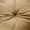 AmeliaHome Kėdės pagalvėlė 40×40 cm garstyčių spalvos AH ALEKSA