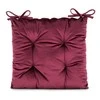 AmeliaHome Pagalvėlė kėdei 40×40 cm bordo AH ALEKSA