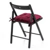 AmeliaHome Pagalvėlė kėdei 40×40 cm bordo AH ALEKSA