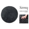 Apvalus kilimas AmeliaHome R120, 120 x 120 cm, spalva: tamsiai pilka