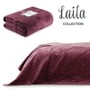 AmeliaHome Lovatiesė 220 × 240 cm, raudona ir violetinė
