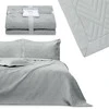 AmeliaHome Lovatiesė 200 × 220 cm, pilkos spalvos AH STEEL