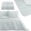 Lovatiesė AmeliaHome PALSHA 260x280 cm, spalva: pilka