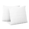 Pagalvių rinkinys 80x80 cm (2 vnt) baltos AmeliaHome
