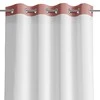 AmeliaHome Užuolaida su kilpomis Irvette 140×250 rudos spalvos