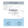 Rožinė užuolaida su kutais Lunare AmeliaHome 140 × 250 cm, vaikiškai mėlyna