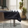 AmeliaHome Juoda staltiesė GAIA 140 x 400 cm