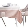 AmeliaHome Staltiesė rožinė ir balta 140x400 cm AH LILLE