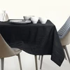 AmeliaHome Staltiesė juoda 140×140 cm AH VESTA