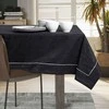 AmeliaHome Staltiesė 140×320 cm juoda AH VESTA
