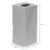 AmeliaHome VASE/AH/DEVON/CREM/10,2X22,7