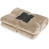 DecoKing Cappuccino spalvos pledas 170 x 210 cm HENRY