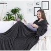 Pledas DecoKing Lazy, pilkas, 150 cm x 180 cm