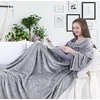 Pledas DecoKing Lazy, pilkas, 170 cm x 200 cm