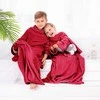 DecoKing Vaikiška raudona antklodė 90 x 105 cm LazyKids