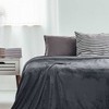 DecoKing Grafitinė antklodė MIC CHAR 220x240