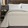 DecoKing Lovatiesė 260 × 280 cm, smėlinė ir balta