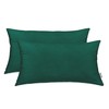 DecoKing Pagalvės užvalkalas 40 × 80 cm BOTTLEGREEN