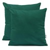 DecoKing Pagalvės užvalkalas 80 × 80 cm BOTTLEGREEN