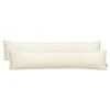 DecoKing Pagalvės užvalkalas kreminės spalvos 20×145 cm (2 vnt)