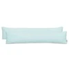 DecoKing Pagalvės užvalkalas 40×200 2 vnt. FROZENBLUE
